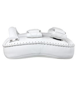 Protector de piernas OEM ODM de cuero PU, equipo de entrenamiento, protectores de piernas ajustables para hombres y mujeres, gimnasio, artes marciales. - Product Image 3