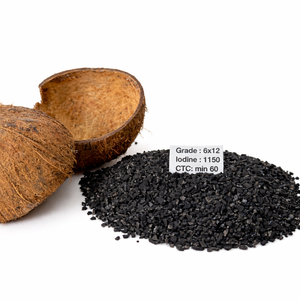 Carbón Activado para Recuperación de Oro, Malla 6x12, de Cáscara de Coco, para Procesos CIP/CIL, Estándares ATSM, Alta Dureza, 99% Máx., África - Product Image 6