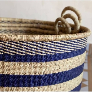 ตะกร้าหญ้าทะเลสานด้วยมือสำหรับเสื่อหญ้าทะเลทำด้วยมือเป็นมิตรกับสิ่งแวดล้อม - Product Image 4