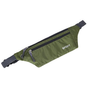 Riñonera Deportiva Impermeable de Nailon Suave Unisex INTRAX WORLD con Bolsillo con Cremallera, Tira Reflectante y Capacidad Personalizable para Correr - Product Image 2