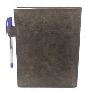 สมุดบันทึกหนังแท้น้ำหนักเบาขนาด A5 ลายการ์ตูน ดีไซน์แบบกระเป๋าสะพาย สไตล์ลำลอง สำหรับสำนักงาน การเรียน และการสร้างสรรค์ - Product Image 4