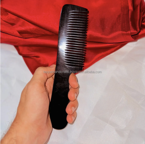 Accesorios para peinados de salón profesional, peine de cuerno, técnica pulida, estilo de Animal náutico - Product Image 2