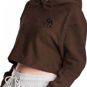 Sudadera con Capucha Corta para Mujer, Estilo Casual, Ecológica, de Lona de Alta Calidad, con Cordón Ajustable, de Secado Rápido, Marca GYM ACTIVE - Product Image 4