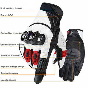 Guantes de Motociclismo Impermeables para Invierno, Fabricados en Pakistán, Guantes de Moto de la Mejor Calidad - Product Image 5