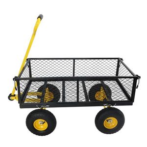 Carrello Pieghevole da Giardino per Trasporto Facile di Legna da Ardere, Campeggio, Attrezzi per Bambini e Shopping - Product Image 4