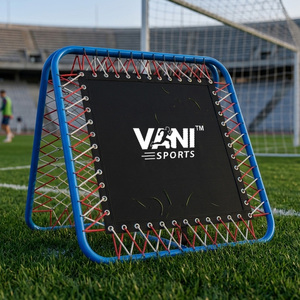 Adjustable Angle Double-Sided Soccer <b>Rebounder</b> Net Football Kickback Trainer Portable Soccer Training Equipment for Passing - Product Image 2