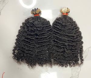 Cinta rizada vietnamita rizada en el cabello-Cabello crudo 100% vendedores de cabello humano rizado al por mayor para mujeres negras - Product Image 5