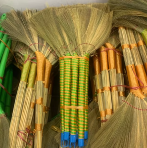 Eco2go Vietnam Natural Handmade Vietnamese Straw Grass Broom Soft Bristles Household Floor Sweeping - Product Image 1