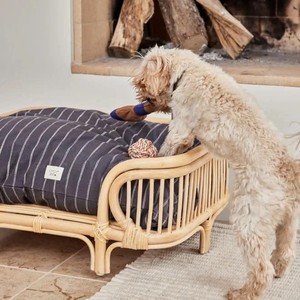 Cama para Mascotas de Ratán Hecha a Mano, Sofá Lounge para Perros y Gatos, Ideal para Hogar, Hotel, Resort, Sala de Estar, Accesorios y Decoración para Mascotas - Product Image 3