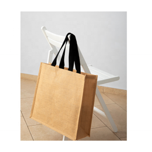 Fabricant de sacs de jute écologiques sur mesure Sac fourre-tout personnalisé en toile de jute avec logo pour les événements et un usage quotidien - Product Image 6