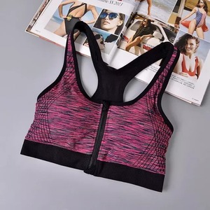 Women Seamless Sports <b>Bra</b> Scoop Neck Crisscross Straps Medium Support Yoga Black Solid <b>Stretch</b> Top - Product Image 2