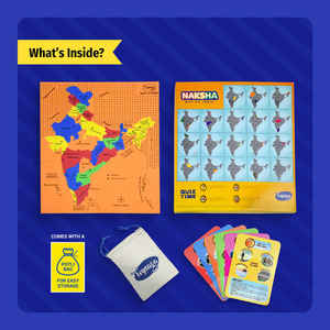 Puzzle en mousse de carte de l'Inde pour l'apprentissage de la géographie, jouet éducatif pour enfants de 3 ans et plus - Product Image 2