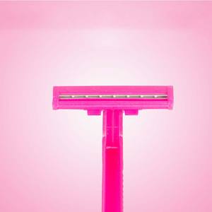 Rasoir à double lame jetable en acier inoxydable pour visage et bikini pour hommes rasage sous les bras support de sécurité rasage double tranchant pour hommes - Product Image 3