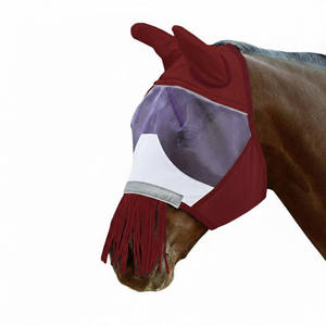 Máscara Antimoscas para Caballos, Moderna y Cómoda, con Protección UV, Orejas, Transpirable, Elástica, con Cubiertas de Malla para los Ojos - Product Image 3
