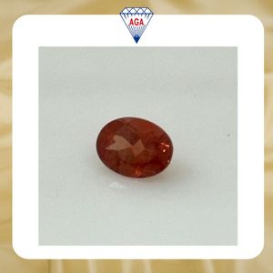 Piedra Preciosa Suelta de Andesina Roja Natural de Alta Calidad, Corte Ovalado de 4 Quilates, 6x8mm, Rara, de Madagascar, Grado AAA, Joyería Fina - Product Image 2