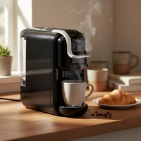 Mesin Kopi Espresso Multi Kapsul Elektrik Sudex CM-20 19 Bar 7 in 1 Otomatis untuk Sistem Penyeduhan Rumah & Hotel