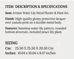 Wholesale Set of 3 New Design Eco-Friendly Iron Planter Pot <b>Sticker</b> Enamel Handmade for Home and Garden Decoration Customized - Product Image 3