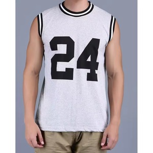 Débardeur Homme Premium 100% Coton Écologique Respirant Personnalisé pour Entraînement Sportif et Musculation avec Design Athlétique OEM ODM Faible MOQ - Product Image 1