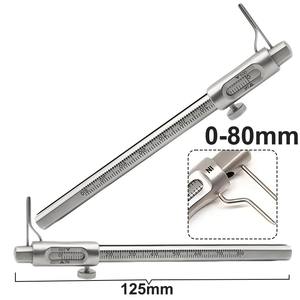Jauge d'implant dentaire, calibre coulissant, jauge de mesure de distance interarche, jauge de mesure d'implant à double échelle, instruments dentaires - Product Image 4