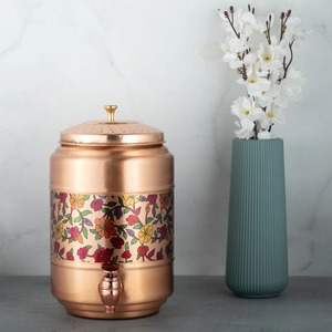 Pure Copper Double Wall Eco-Friendly <b>Water</b> Dispenser Designed to Keep Drinking <b>Water</b> Fresh with Luxury Style Buy Direct Supplier - Product Image 2