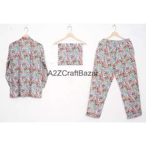 Conjuntos de Pijamas de Algodón de Alta Calidad para Mujer, Suministro Directo de Fábrica, Ropa de Dormir para Hombre al por Mayor - Product Image 4