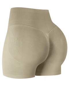 Shorts deportivos sin costuras para mujer, ideales para hacer ejercicio y actividades diarias. - Product Image 1