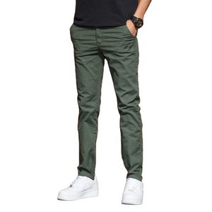 Pantalons chino pour hommes, mode exclusive, vente en gros, OEM, tissu en toile 100% coton et élasthanne, qualité export, design personnalisé - Product Image 4