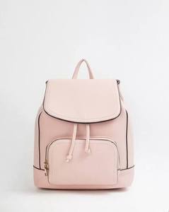 Fashion High Quality Custom Brown Designer Luxury Ladies <b>Mini</b> <b>Backpack</b> Pu Leather Anti-Theft Zipper Closure Polyester Preppy - Product Image 2