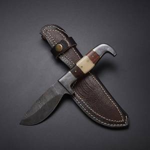 Cuchillo de Caza de Acero Inoxidable, Cuchillo de Supervivencia de Bolsillo con Hoja Bloqueable - Product Image 3