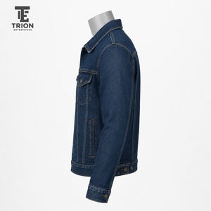 Veste en jean courte pour femme, tissu en jean doux en coton, coupe courte élégante, design moderne, parfaite pour les tenues décontractées et le streetwear - Product Image 2