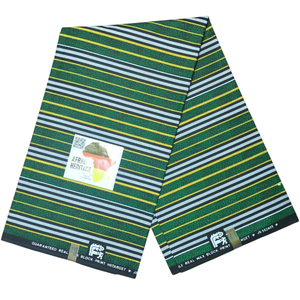 Tela de Algodón 100% con Estampado de Cera Real, Ecológica, Antibacteriana, Diseño Digital de Paisley, para Decoración del Hogar, Cortina Mediana - Product Image 1