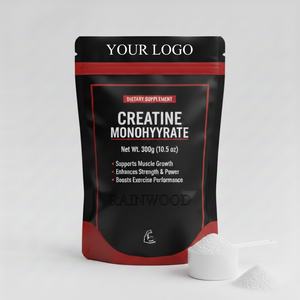 RAINWOOD Creatina Monohidrato en Polvo 300 Gramos, Creatina Monohidrato en Polvo para Hombres - Product Image 1