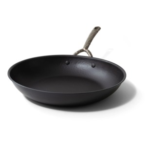 Round Nonstick Frying Pan With Zinc Alloy Handle Cast Iron Base PTFE Coating For Gas And Induction Cooker Hand Wash Only - Product Image 3