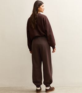 Ensemble de survêtement unisexe en molleton sans capuche, 2 pièces, col rond, écologique, pour l'hiver, personnalisable, pour femmes - Product Image 5