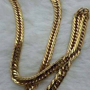 Collier en or avec moissanite, chaîne de luxe, certifié IGI, plaqué argent/or, élégant, unisexe, bijoux de mode - Product Image 1