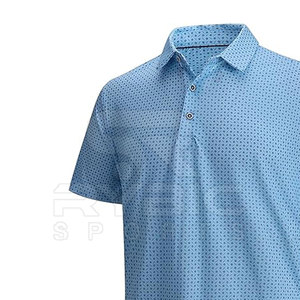 Chemises polo pour hommes, coupe moderne et élégante, imprimées, pour un port confortable, avec impression haute résolution. - Product Image 3