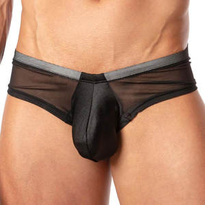 Private Label Custom <b>Mens</b> Boxer Briefs Breathable High Rise Cotton Spandex <b>Underwear</b> <b>Silk</b> Print - Product Image 3