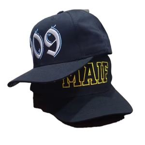 Casquettes de baseball unisexes en coton brossé à 6 panneaux, vente en gros OEM, logo brodé personnalisé, visière incurvée, casquette de baseball structurée - Product Image 1