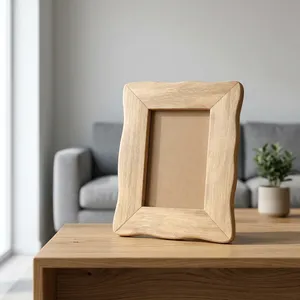 Wooden Photo <b>Frame</b> Table Top & <b>Wall</b> Hanging Picture <b>Frame</b> for Home Office Bedroom Living Room Decor - Product Image 4
