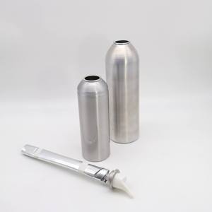 Emballage écologique, flacons aérosols en aluminium blanc vides, boîtes métalliques cylindriques, bouchons ROPP, ouverture facile pour l'emballage de produits chimiques - Product Image 2