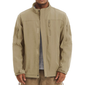 <b>Wind</b> <b>Breaker</b> Jacket Windproof Tactical Hiking Bomber Softshell Jacket Men Waterproof Softshell Hunting Jacket With logo - Product Image 3