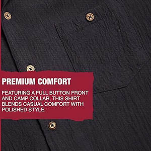 Camiseta Oversize con Cuello Camp Collar, Manga Larga, Estilo Moderno, Streetwear, de Alta Calidad para Hombre - Product Image 6