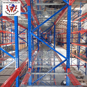 Vietnam <strong>Supplier</strong> Selective <strong>Pallet</strong> <strong>Racking</strong> Sliding Roller Storage Rack <strong>Stacking</strong> Racks &amp; Shelves - Product Image 3