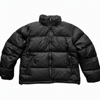 Doudoune légère d'automne pour homme, grande taille, en duvet de canard, col montant, style décontracté, avec fermeture éclair
