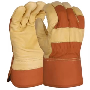 Guantes de Trabajo de Alta Resistencia en Oferta, Cuero de Grano de Cabra, Resistentes al Calor y a las Chispas, Protección para las Manos - Product Image 3