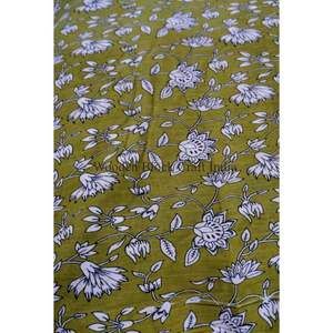 Tissu 100% Coton Imprimé au Bloc, Écologique, Respirant, Séchage Rapide, Léger, Tissu Croisé du Rajasthan pour Vêtements Femme et Fille - Product Image 4