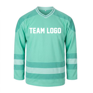 Nuevo Diseño, Venta Directa de Fábrica, Jersey de Hockey sobre Hielo Profesional Personalizado 100% Poliéster, Nombre del Equipo Impreso, Antibacteriano - Product Image 4