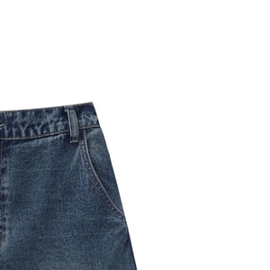 Shorts de Mezclilla Desgastados de Cintura Alta para Hombre con Apliques de Estrellas, Estilo Casual de Verano - Product Image 4