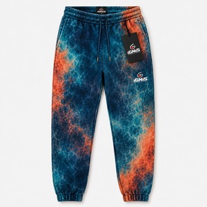 Pantalon de jogging délavé pour homme, grande taille, respirant, en molleton doux, taille élastique, style vintage streetwear, décontracté, idéal pour la détente - Product Image 5