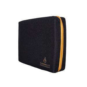 Étui organisateur personnalisé en polyester recyclé avec fermeture éclair, pochette de rangement durable pour accessoires de voyage, fabricant OEM - Product Image 2